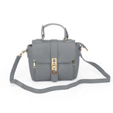 Flappy Grey Handbag