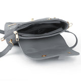 Flappy Grey Handbag