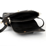 Flappy Black Handbag