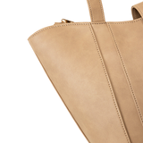 Beige Classic Tote Bag