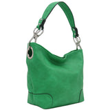 Hobo Shoulder Bag with Big Snap Hook Hardware