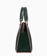 Army green workplace handbag