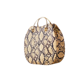 Apple Snazee Gold Brown Tote
