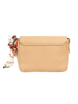Beige Buckled Handbag -