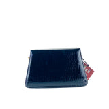 Dark Blue Vee Crossbody