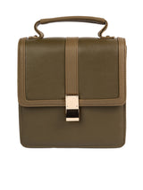 Dark Green Casual Handbag -