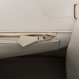 Hermes Birkin 35 Gris Perle Togo Palladium Hardware