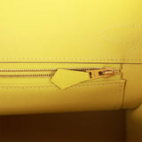 Hermes Birkin 30 Lime Epsom Gold Hardware