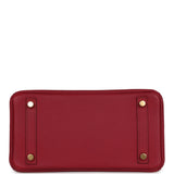 Hermes Birkin 25 Rubis Togo Gold Hardware