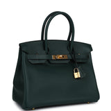 Hermes Birkin 30 Vert Tropical Jonathan Gold Hardware