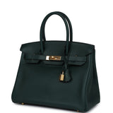 Hermes Birkin 30 Vert Tropical Jonathan Gold Hardware