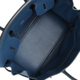 Hermes Birkin 30 Deep Bleu Swift Palladium Hardware