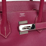 Hermes Birkin 30 Tosca Candy Epsom Palladium Hardware