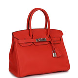 Hermes Birkin 30 Capucine Togo Palladium Hardware