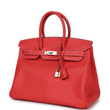 Hermes Birkin 35 Rose Jaipur Candy Epsom Permabrass Hardware