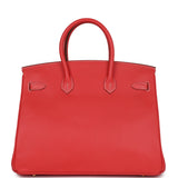 Hermes Birkin 35 Rose Jaipur Candy Epsom Permabrass Hardware