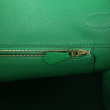 Hermes Birkin 35 Bambou Clemence Gold Hardware