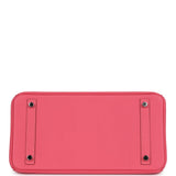 Hermes Birkin 30 Rose Azalee Epsom Palladium Hardware