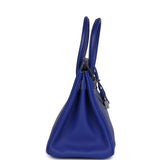 Hermes Birkin 30 Bleu Electric Candy Epsom Palladium Hardware