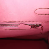 Hermes Birkin 30 Bubblegum Epsom Palladium Hardware