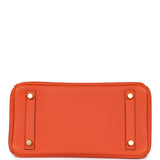 Hermes Birkin 25 Feu Togo Gold Hardware