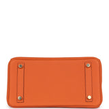 Hermes Birkin 25 Orange Togo Gold Hardware - Hermes Birkin 25 Orange