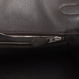 Hermes Birkin 35 Cafe Clemence Palladium Hardware