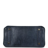 Hermes Birkin 25 Bleu De Malte Varanus Niloticus Lizard Gold Hardware