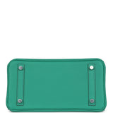 Hermes Birkin 25 Vert Vertigo Verso Swift Palladium Hardware