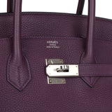 Hermes Birkin 35 Cassis Togo Palladium Hardware