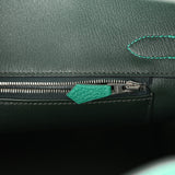 Hermes Birkin 30 Vert Vertigo Verso Clemence Palladium Hardware