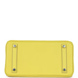 Hermes Birkin 25 Lime Swift Palladium Hardware