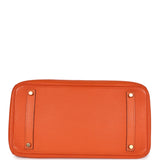 Hermes Birkin 35 Orange Togo Gold Hardware