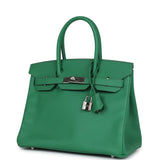 Hermes Birkin 30 Cactus Epsom Palladium Hardware