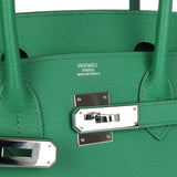 Hermes Birkin 30 Cactus Epsom Palladium Hardware
