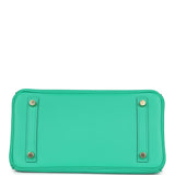 Hermes Birkin 25 Menthe Swift Gold Hardware