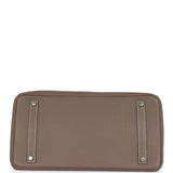 Hermes Birkin 35 Etoupe Togo Palladium Hardware