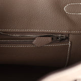Hermes Birkin 35 Etoupe Togo Palladium Hardware