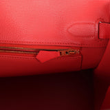 Hermes Birkin 30 Rouge Tomate Epsom Gold Hardware