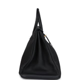 Hermes Birkin 40 Black Togo Gold Hardware
