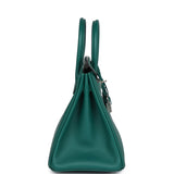 Hermes Birkin 25 Malachite Epsom Palladium Hardware