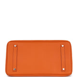 Hermes Birkin 35 Orange Epsom Palladium Hardware