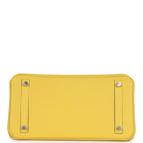 Hermes Birkin 30 Jaune de Naples Epsom Palladium Hardware