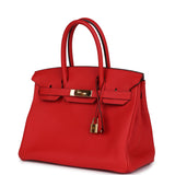 Hermes Birkin 30 Rouge de Coeur Togo Gold Hardware