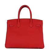 Hermes Birkin 30 Rouge de Coeur Togo Gold Hardware