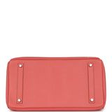Hermes Birkin 35 Flamingo Epsom Palladium Hardware