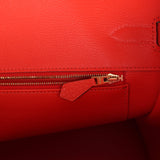 Hermes Birkin 35 Capucine Togo Gold Hardware