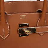 Hermes Birkin 30 Gold Epsom Gold Hardware