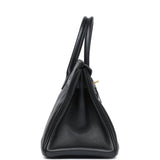 Hermes Birkin 30 Black Novillo Gold Hardware