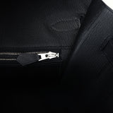 Hermes Birkin 35 Anate Black Evergrain Palladium Hardware